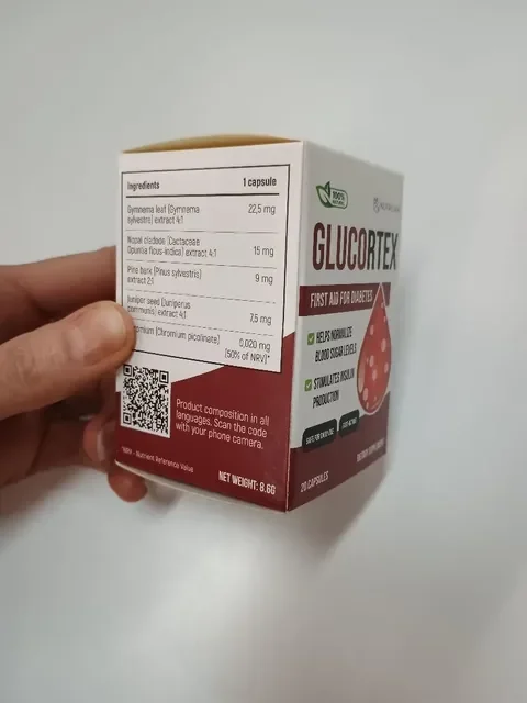 Glucortex – fotografía del envase 4 de 6
