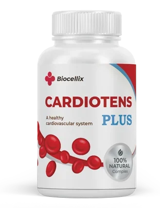 Envase de Cardiotens Plus