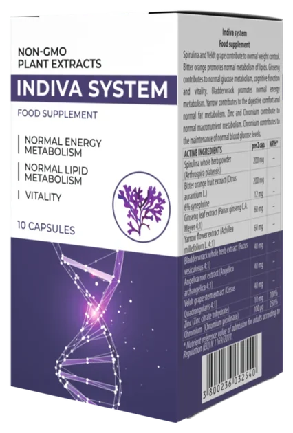 Envase de Indiva System